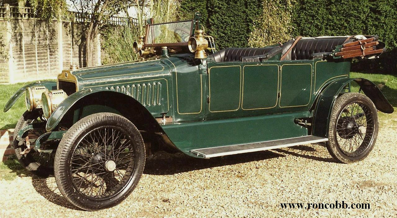 1914 Brasier Four Passenger Torpedo Tourer.